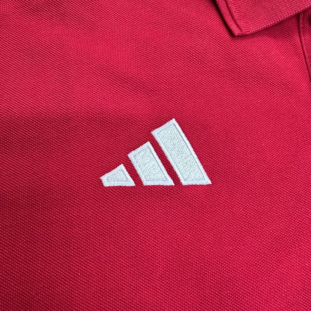 NEW Liverpool FC Adidas DNA Short Sleeve Polo Shirt Red Mens Sz 2XL JW7886